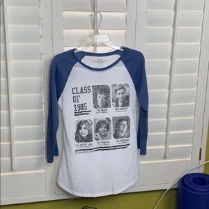 Breakfast club jersey blue and white size L